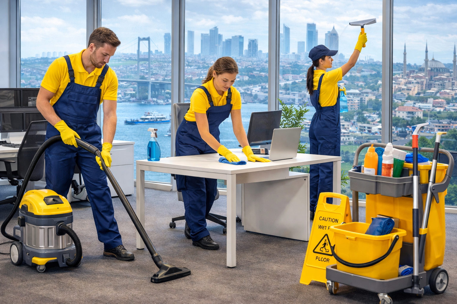 İstanbul Şirket Temizliği Hizmeti 2026 | Profesyonel Ofis Temizliği