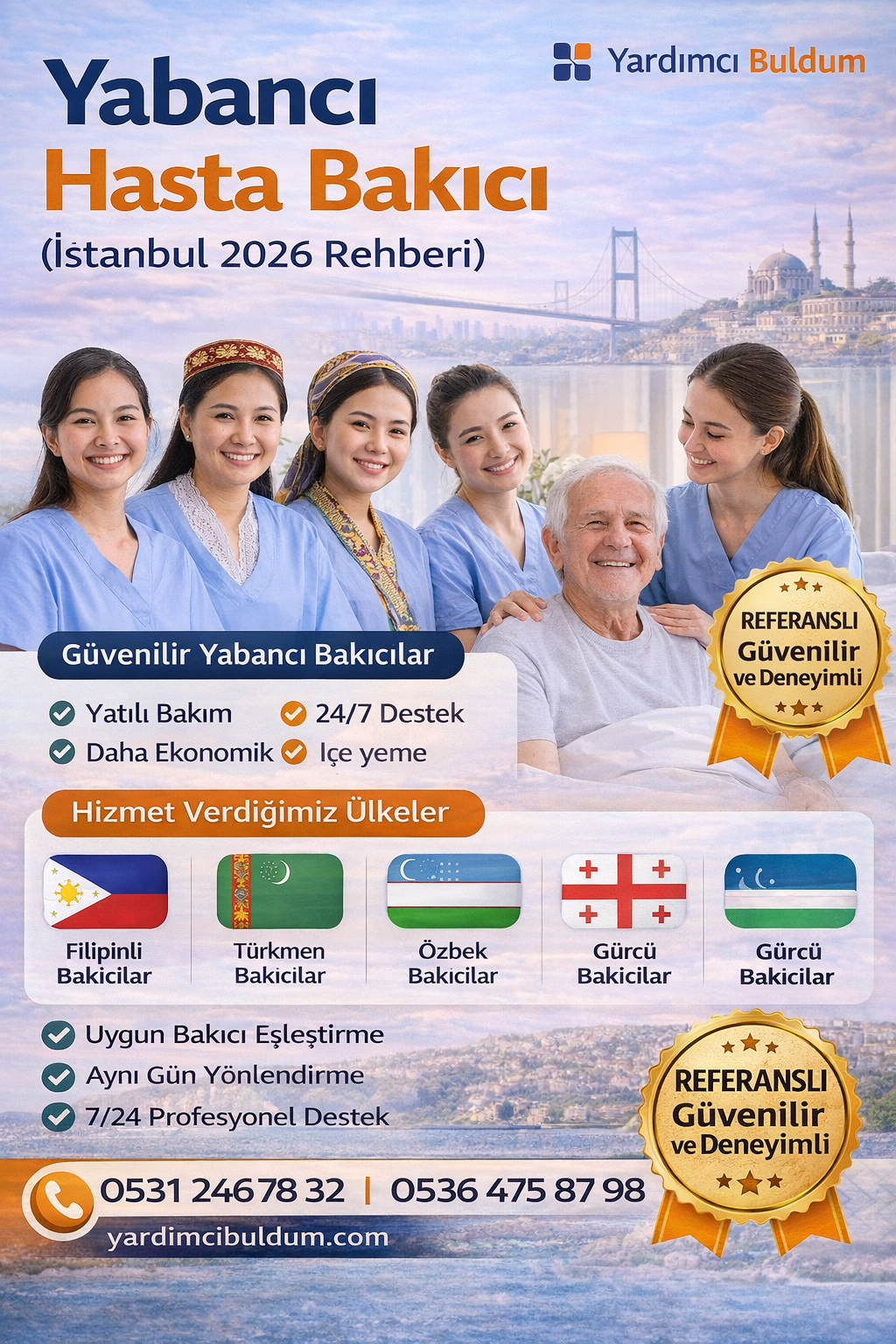 Yabancı Hasta Bakıcı (İstanbul 2026 Rehberi)