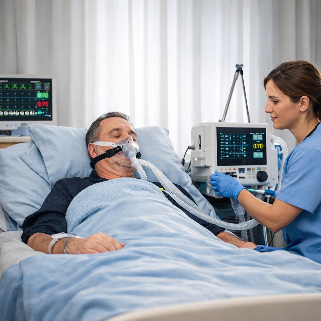 Evde Yoğun Bakım ve Solunum Cihazına Bağlı Hasta Bakımı
