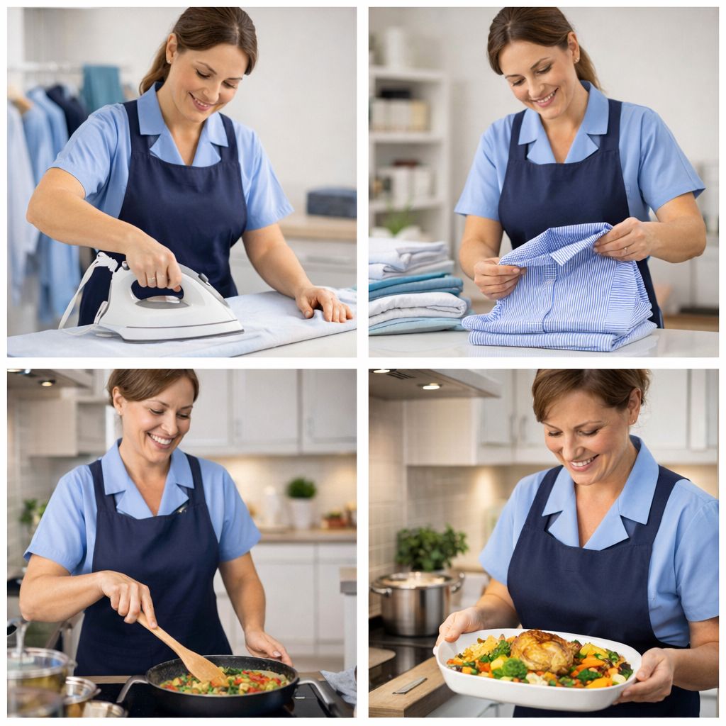 Sadece Temizlik Yetmez Diyenlere: Ütü ve Yemek Odaklı Uzman Yardımcılar